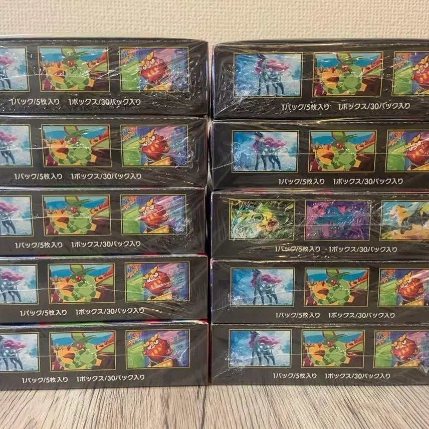 [BUNJANG] Pokemon Card Inferno x Shrink Japanese Edition 10 Boxes / 일어판 포켓몬카드 인페르노x 슈링크 10박스 새상품