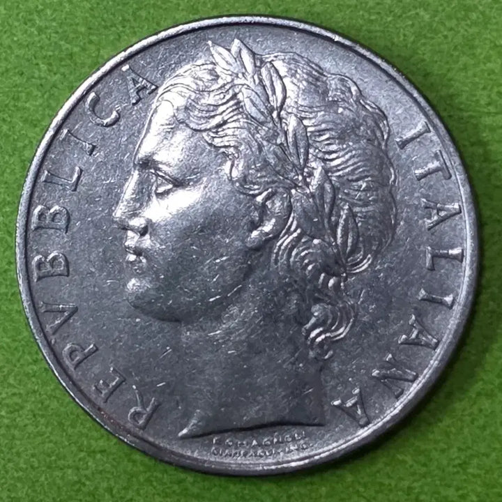 [BUNJANG] 1966 Italy 100 Lire Coin / 1966년 이탈리아 100리라 동전 M3081