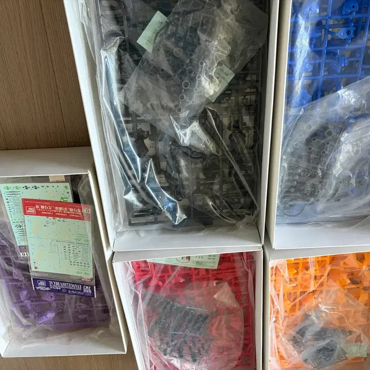 [BUNJANG] Evangelion Garage Injection 5-Set Kit / 에반게리온 Garage Ingection 5종 세트