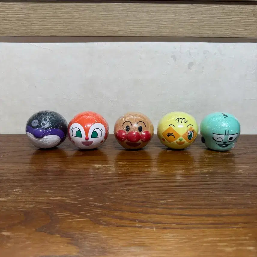 [BUNJANG] Anpanman and Friends Gacha 5-Piece Bundle Set / 호빵맨과 친구들 가챠 5종 일괄 판매