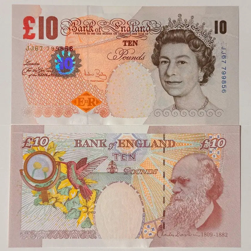 [BUNJANG] United Kingdom 2004 10 Pound Uncirculated Banknote / 영국 2004 10파운드 미사용