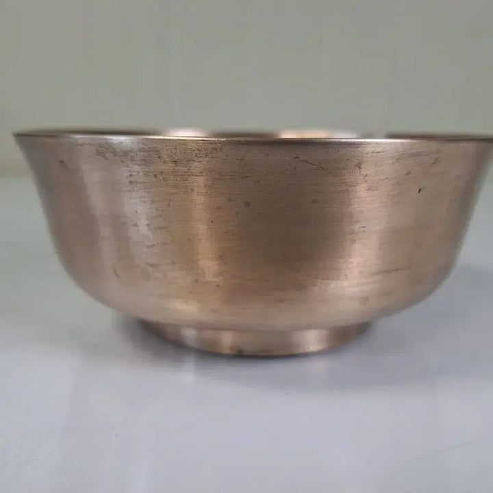 [BUNJANG] Antique Brass Traditional Bangjja Punju Bowl / 근대사 수집 자료 옛날 민속품 놋쇠 전통 방짜 푼주 그릇