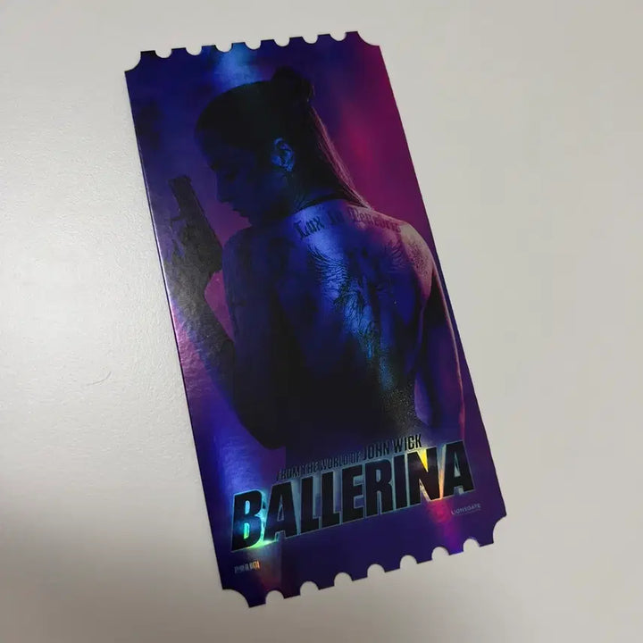 [BUNJANG] Ballerina Original Ticket / 발레리나 오리지널 티켓
