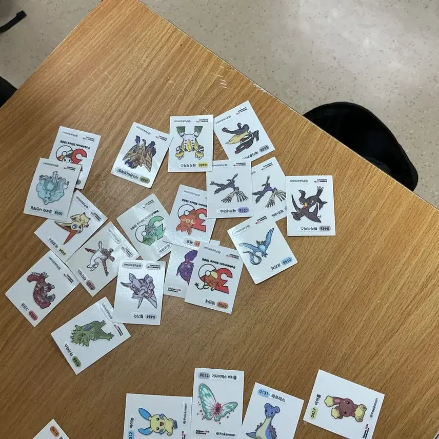[BUNJANG] Popular Pokemon Sticker Collection Bundle / 인기 포켓몬 띠부띠부씰