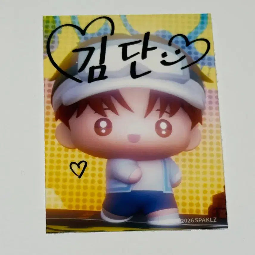 [BUNJANG] Sparkles Jinx Kim Dan Entrance Benefit Photocard / 안전결제) 스파클즈 김단뽀시래기 입장특전 양도