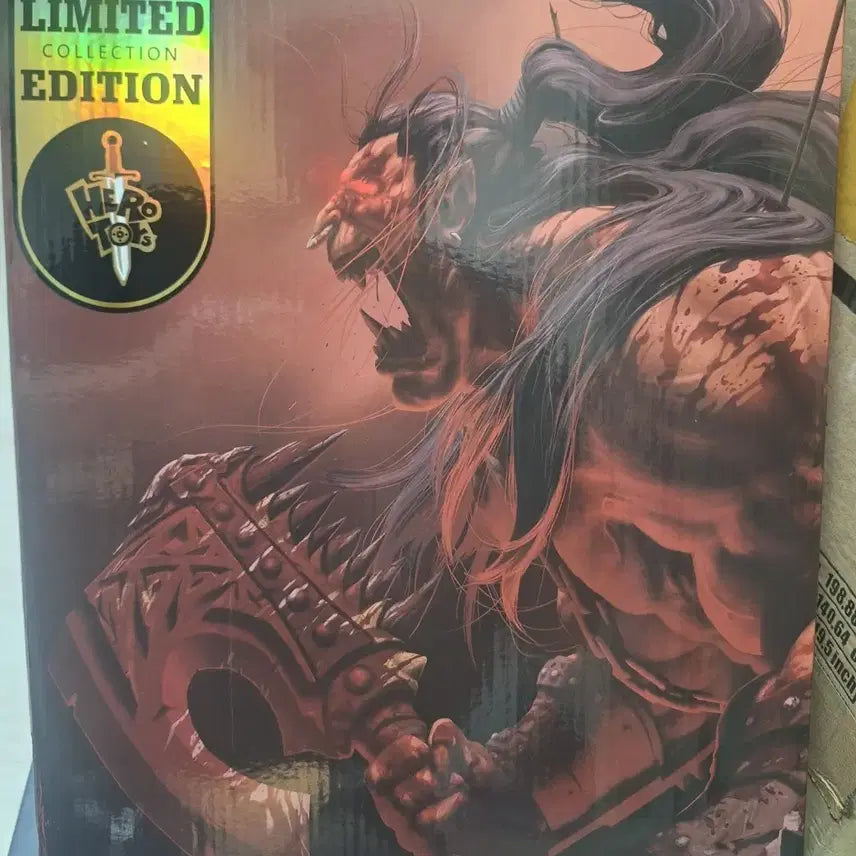 [BUNJANG] Hero Toys Grommash Hellscream Red Color Limited Edition Figure / 히어로토이즈 (레드컬러)한정판 그롬마쉬헬스크림 팝니다