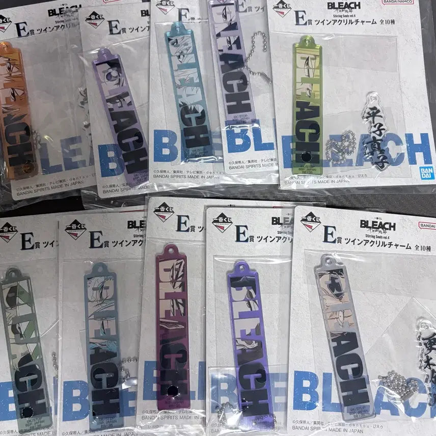 [BUNJANG] Bleach Sterling Souls Ichiban Kuji E Prize Set (10 Types) / 블리치 스터링소울즈 제일복권 E상 10종 세트