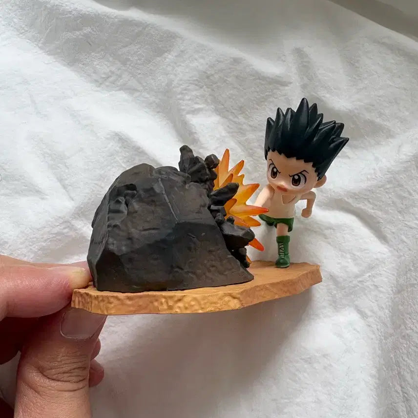 [BUNJANG] Hunter x Hunter Gon Desktoprement 3 Figure / 헌터X헌터 데스크톱 리멘트3 곤