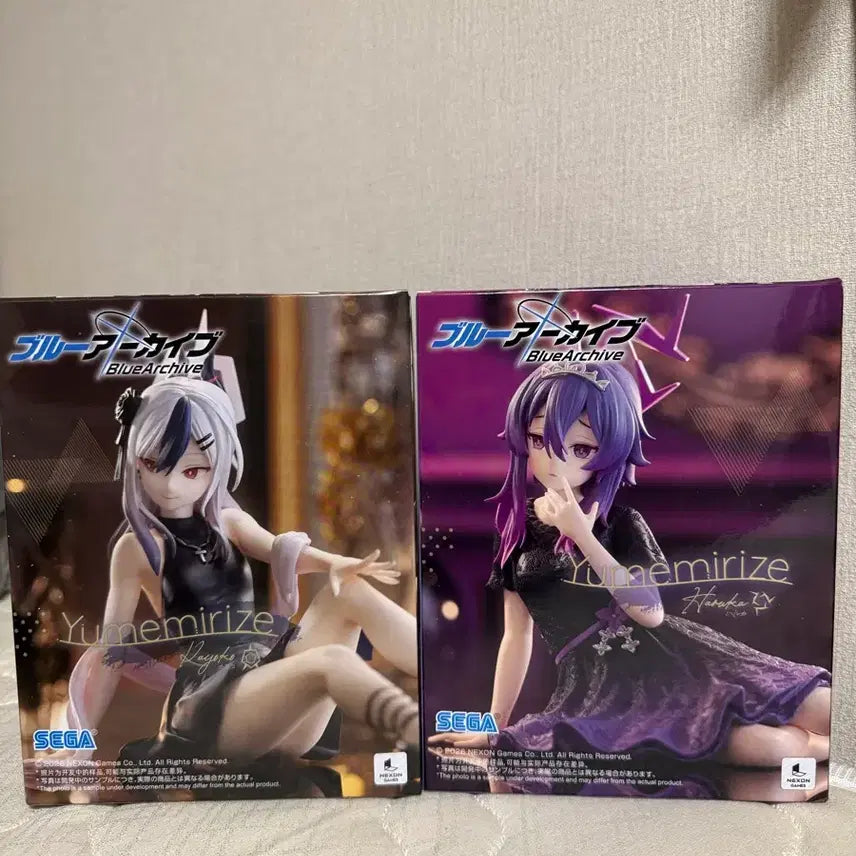 [BUNJANG] Sega Yumemirize Blue Archive Haruka Kayoko Figure 2-Figure Set / 미개봉 정품) 세가 유메미라이즈 블루아카이브 하루카 카요코 피규어 2종일