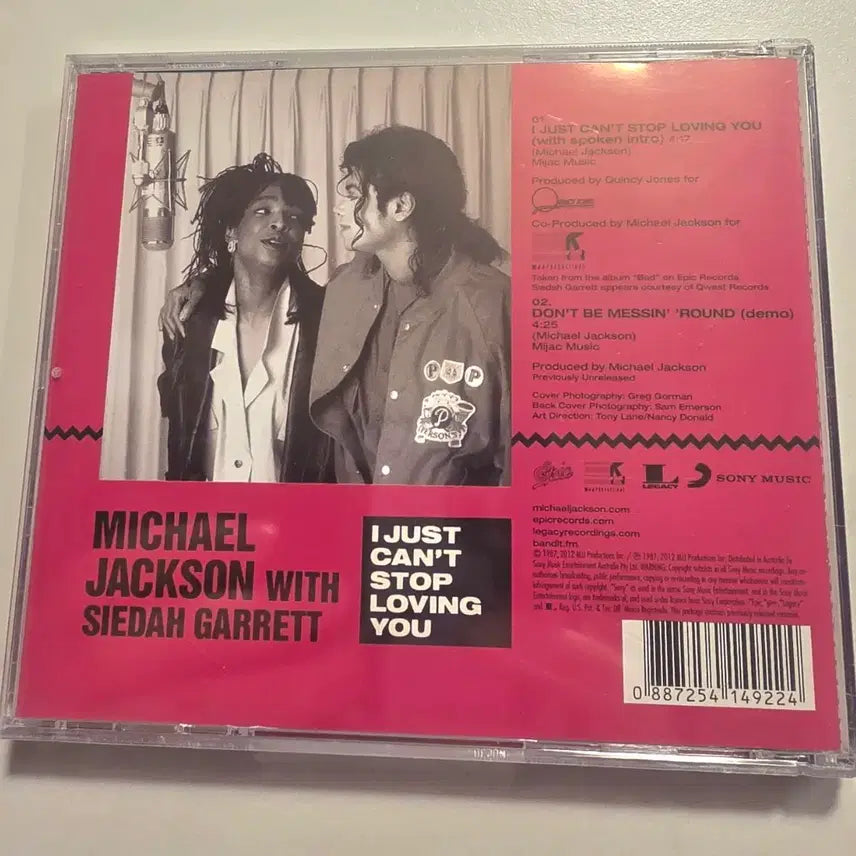 [BUNJANG] Michael Jackson Single CD "I Just Can&