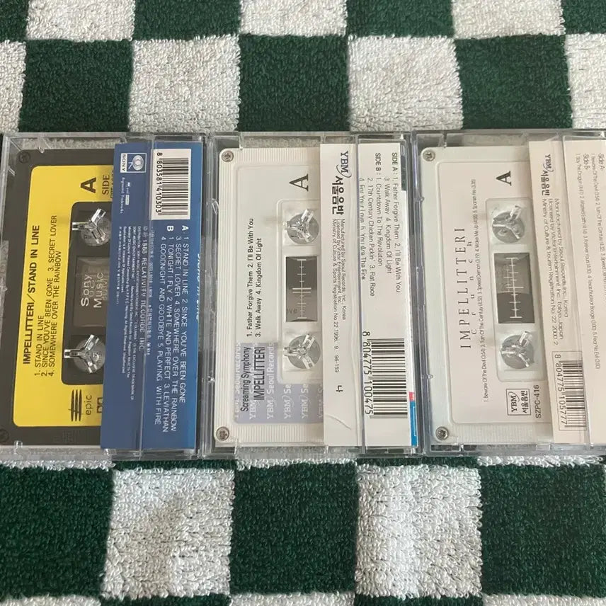 [BUNJANG] Impelliteri Heavy Metal Cassette Tape / 임펠리테리 헤비메탈 카세트테이프