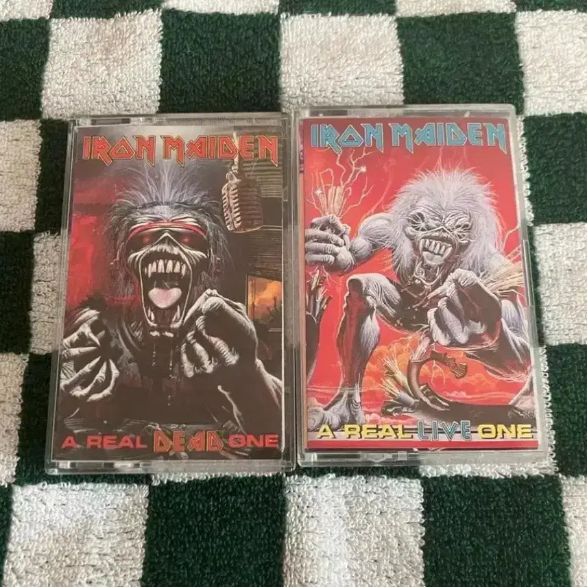 [BUNJANG] Iron Maiden Heavy Metal Cassette Tape / 아이언메이든 헤비메탈 카세트테이프