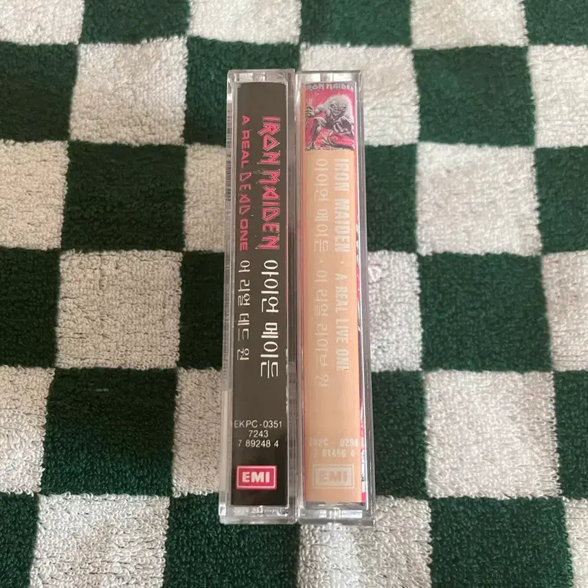 [BUNJANG] Iron Maiden Heavy Metal Cassette Tape / 아이언메이든 헤비메탈 카세트테이프
