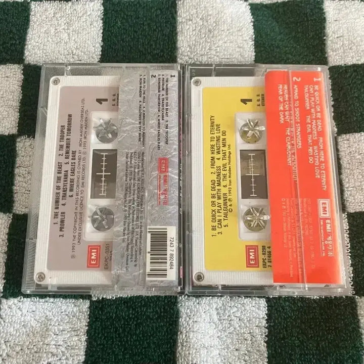 [BUNJANG] Iron Maiden Heavy Metal Cassette Tape / 아이언메이든 헤비메탈 카세트테이프