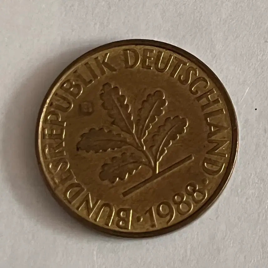 [BUNJANG] 1988 Germany 50 Pfennig Coin / 독일 1988년 50페니히 동전