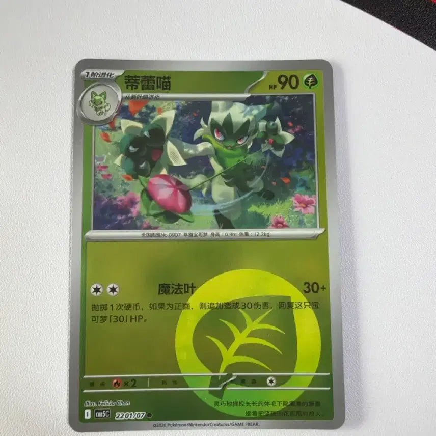 [BUNJANG] Pokemon Card Narudo Type Holo Attribute Holo (Mid-Production) / 포켓몬카드 중판 나로테 타입홀로 속성홀로