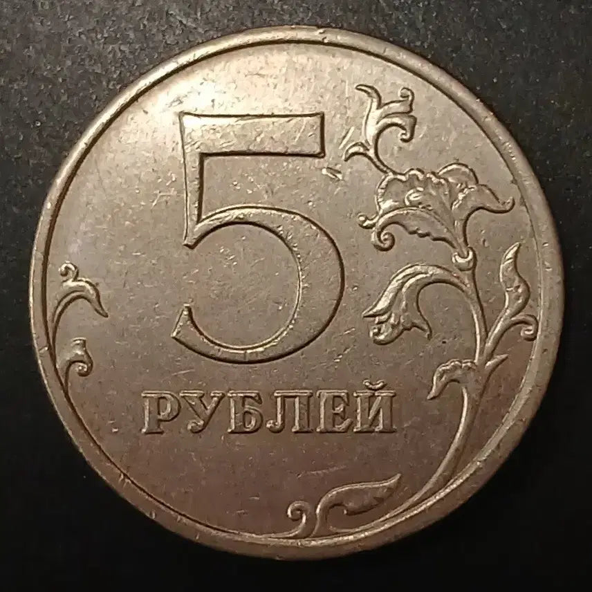 [BUNJANG] Russia 5 Rubles Coin 2009 / 2009년 러시아 5루블 동전 w1454