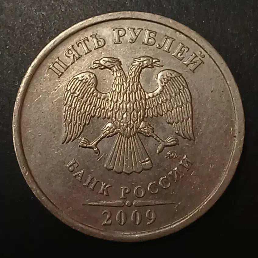 [BUNJANG] Russia 5 Rubles Coin 2009 / 2009년 러시아 5루블 동전 w1454