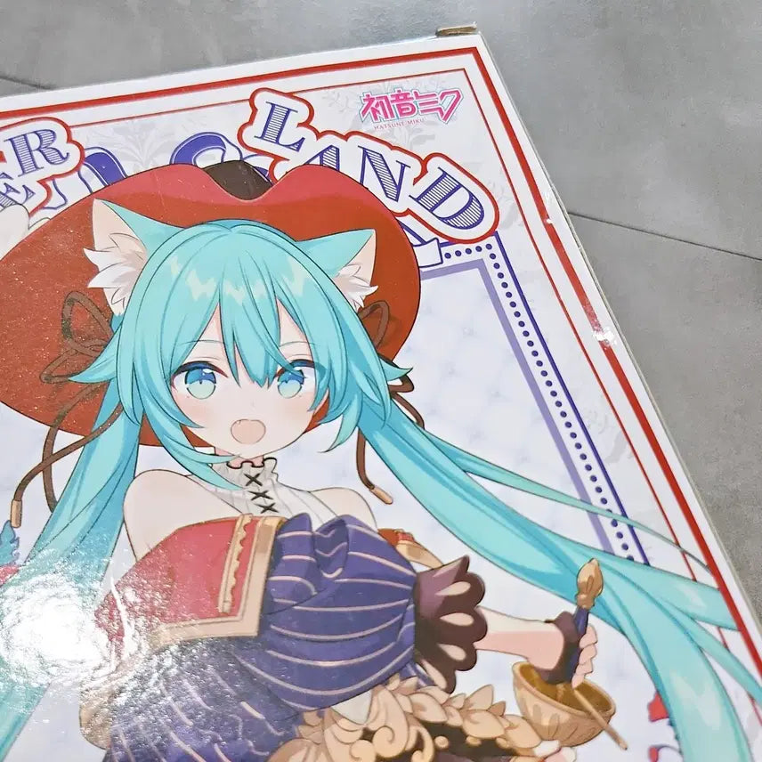 [BUNJANG] Hatsune Miku Cat in the Boots Figure (Sealed) / [미개봉] 하츠네 미쿠 피규어 장화 신은 고양이