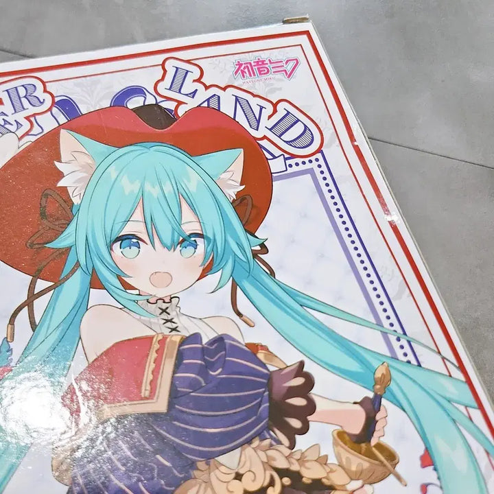[BUNJANG] Hatsune Miku Cat in the Boots Figure (Sealed) / [미개봉] 하츠네 미쿠 피규어 장화 신은 고양이