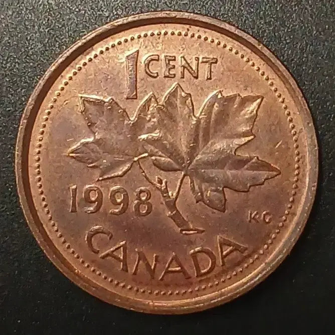 [BUNJANG] Canada 1 Cent Coin 1998 / 1998년 캐나다 1센트 동전 w1458