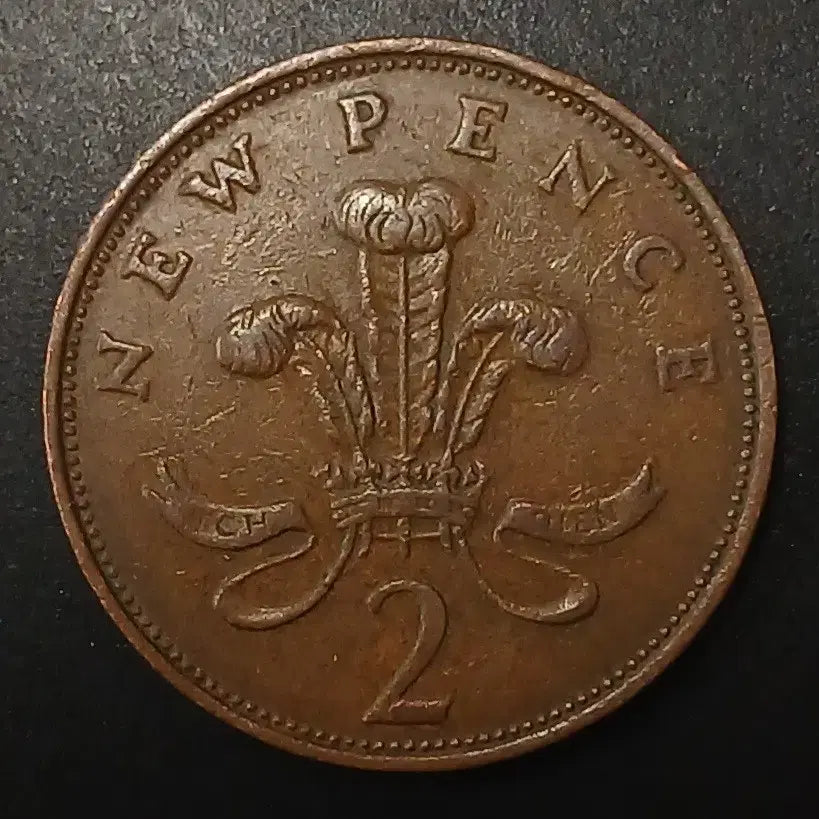 [BUNJANG] 1971 United Kingdom 2 Pence Coin / 1971년 영국 2펜스 동전 w1460