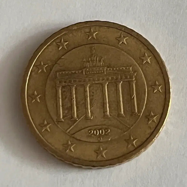 [BUNJANG] Germany 20 Euro Cent Coin 2002 / 독일 20센트 유로 동전 2002