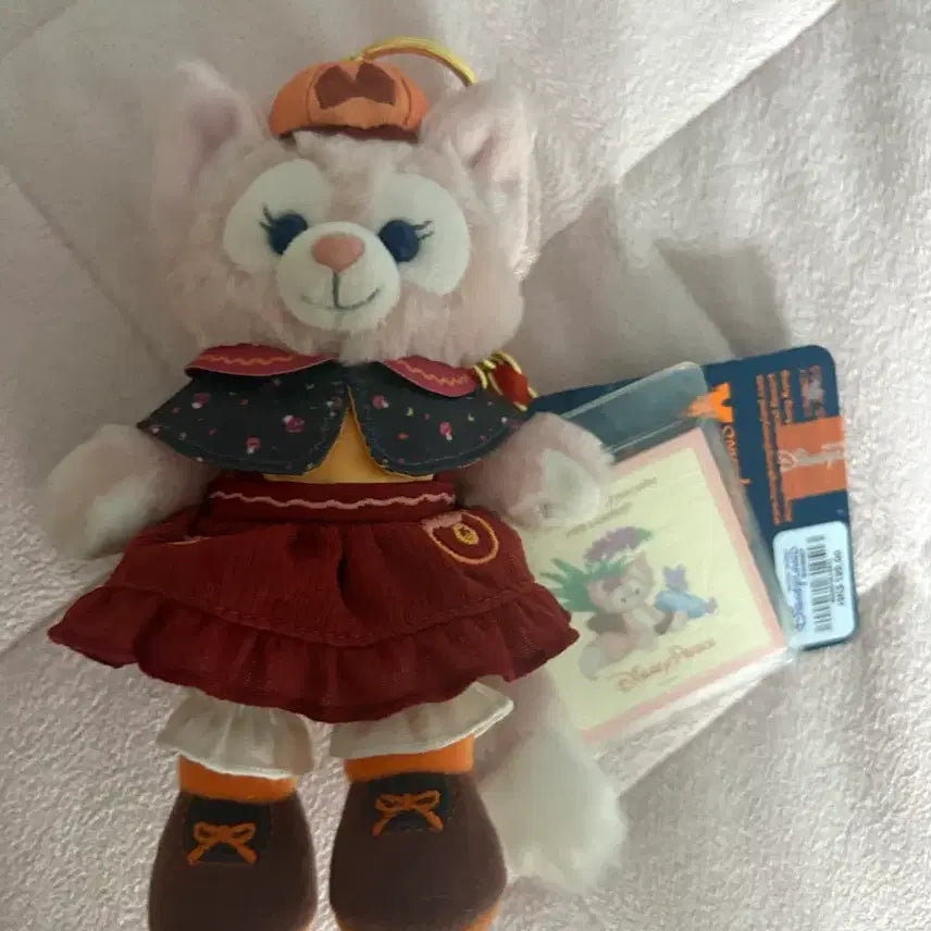 [BUNJANG] Disney Duffy and Friends LinaBell 2024 Halloween Series Plush Keychain / 더피와 친구들 리나벨 2024 할로윈 시리즈 디즈니 홍콩
