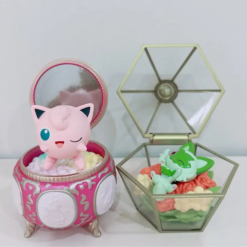 [BUNJANG] Pokemon "Romantic Collection" Miniature Figures (Bundle Set) / (일괄) 포켓몬스터 리멘트 피규어 로맨틱 컬렉션 나오하 푸린
