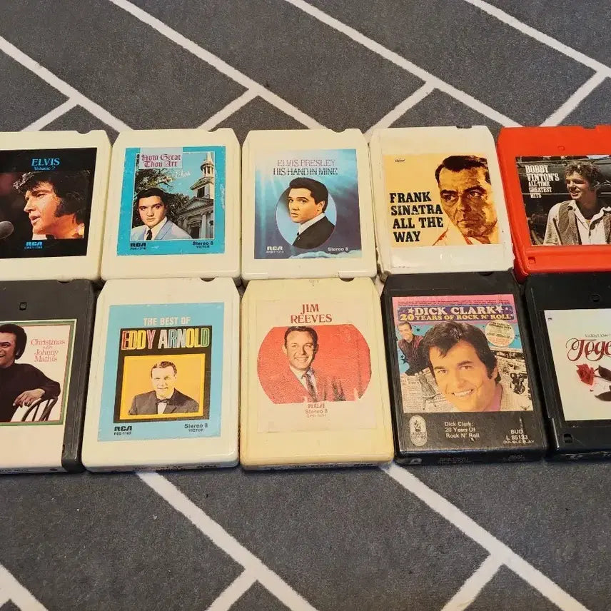 [BUNJANG] 8-Track Cassette Compilation: Oldies (Elvis/Sinatra &amp; More) / 8트랙 카세트 팝 Oldies 모음 (엘비스/시나트라 외)