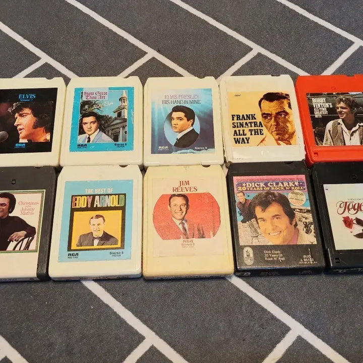 [BUNJANG] 8-Track Cassette Compilation: Oldies (Elvis/Sinatra &amp; More) / 8트랙 카세트 팝 Oldies 모음 (엘비스/시나트라 외)