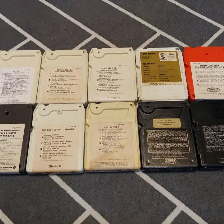 [BUNJANG] 8-Track Cassette Compilation: Oldies (Elvis/Sinatra &amp; More) / 8트랙 카세트 팝 Oldies 모음 (엘비스/시나트라 외)