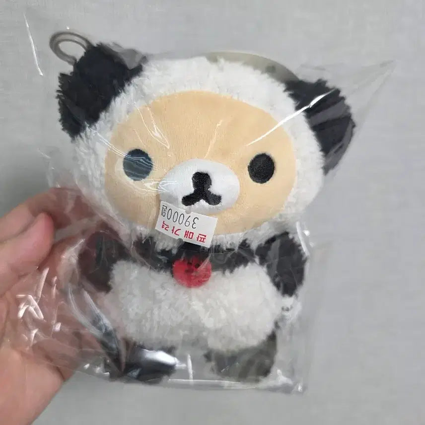 [BUNJANG] Abail Rilakkuma Korilakkuma Panda Plush Keychain / 아베일 리락쿠마 코리락쿠마 판다 팬더 인형 키링