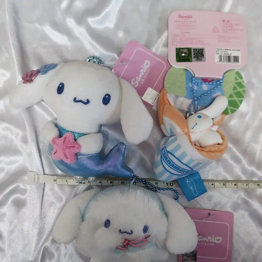 [BUNJANG] Cinnamoroll Keychain (Mermaid, Crepe, Winter Cape) / 시나모롤 키링(인어, 크레페, 겨울 망토)
