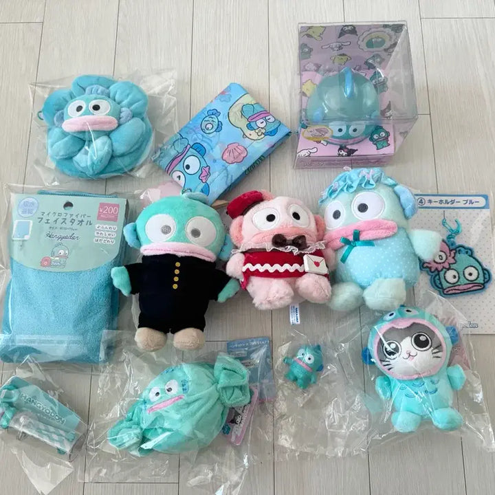 [BUNJANG] Hangyodon Mascot Plush Doll / 한교동 마스코트인형 정리
