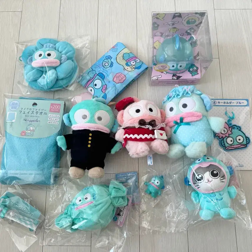[BUNJANG] Hangyodon Mascot Plush Doll / 한교동 마스코트인형 정리