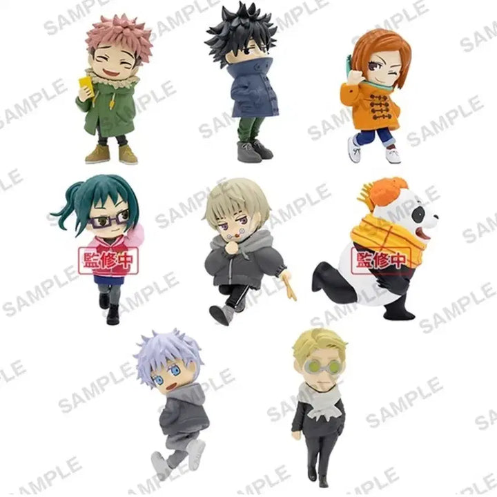 [BUNJANG] Jujutsu Kaisen Seaside Limited Edition Mappa Figure Set / 주술회전 해변 피규어 mappa 한정판 이누마키 판다 마키 젠인 등