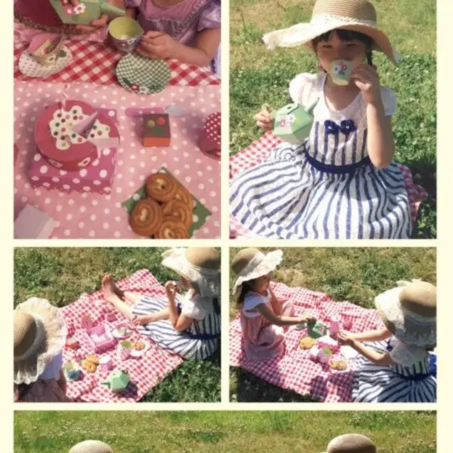 [BUNJANG] My Paper Dolls Tea Party: DIY Paper Craft Book / 종이로 꾸미는 티파티
