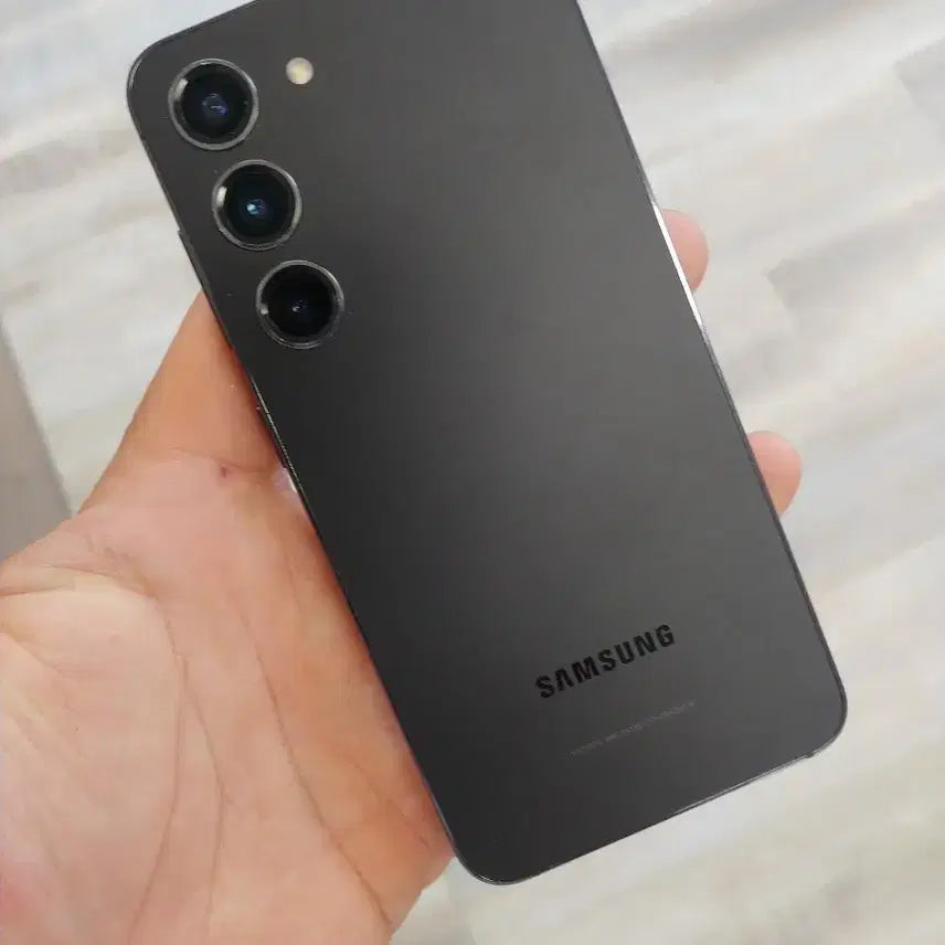 [BUNJANG] Samsung Galaxy S23 Black / 갤럭시s23블랙 무잔상 구성품포함
