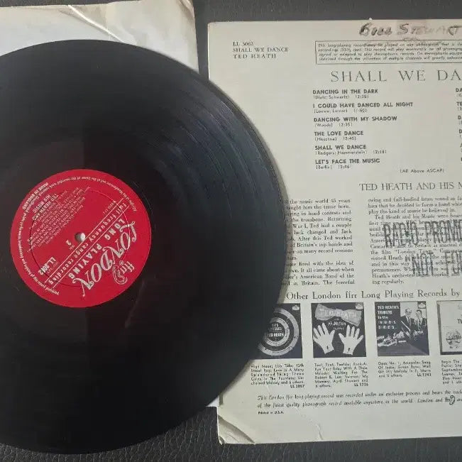 [BUNJANG] Ted Heath Shall We Dance Jazz LP (UK Pressing) / 테드히스_Shall We Dance_재즈 LP(UK)