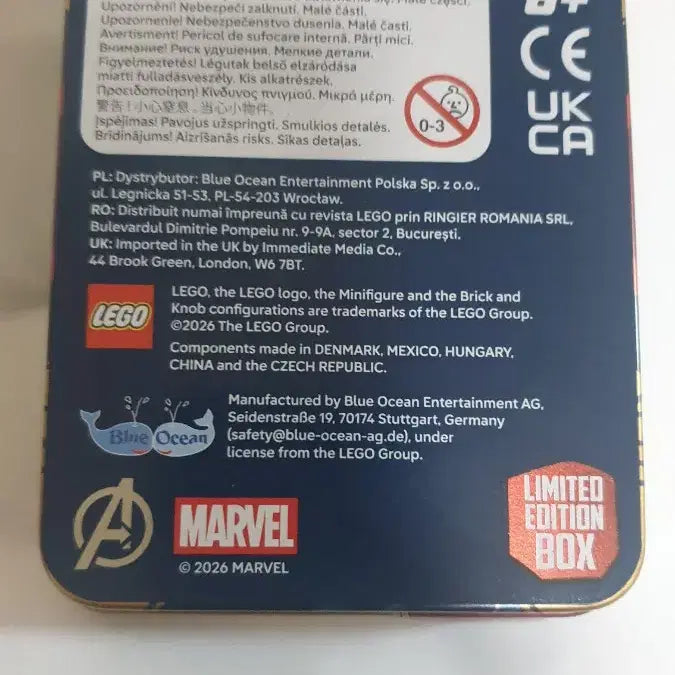 [BUNJANG] LEGO Marvel Iron Man Limited Edition Tin Case Figure Set / 레고 마블 아이언맨 한정판 틴케이스 피규어포함