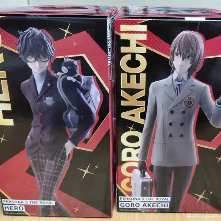 [BUNJANG] Persona 5 Ichiban Kuji A Prize Protagonist &amp; B Prize Goro Akechi Figure Set / 페르소나5 제일복권 A상 B상 주인공 아케치 고로 피규어 판매