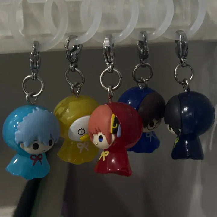 [BUNJANG] Gintama Meiijirushi Plush Set (5 Types) / 은혼 메지루시 5종 일괄 판매