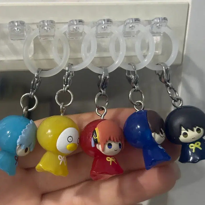 [BUNJANG] Gintama Meiijirushi Plush Set (5 Types) / 은혼 메지루시 5종 일괄 판매