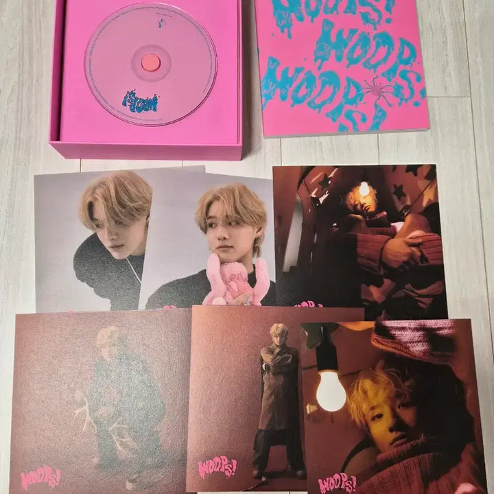 [BUNJANG] WOODZ Cho Seung Youn OOPS! Album Set Unsealed / 우즈 조승연 웁스 앨범세트 개봉(한세트 남음)