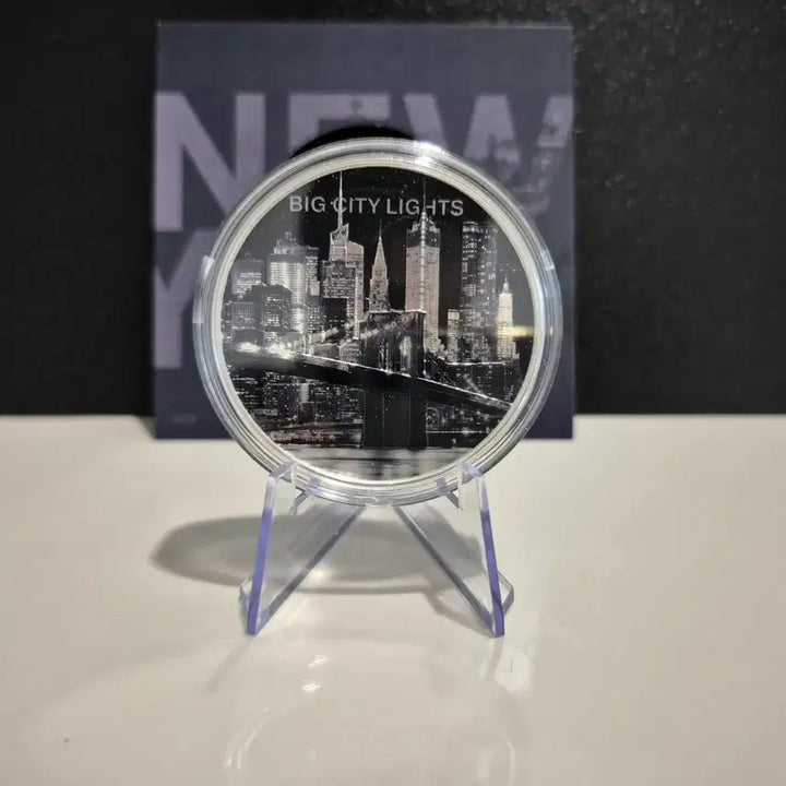 [BUNJANG] CIT Big City Lights New York 1 oz Silver Coin / CIT 빅시티 라이트 뉴욕 1온스 은화