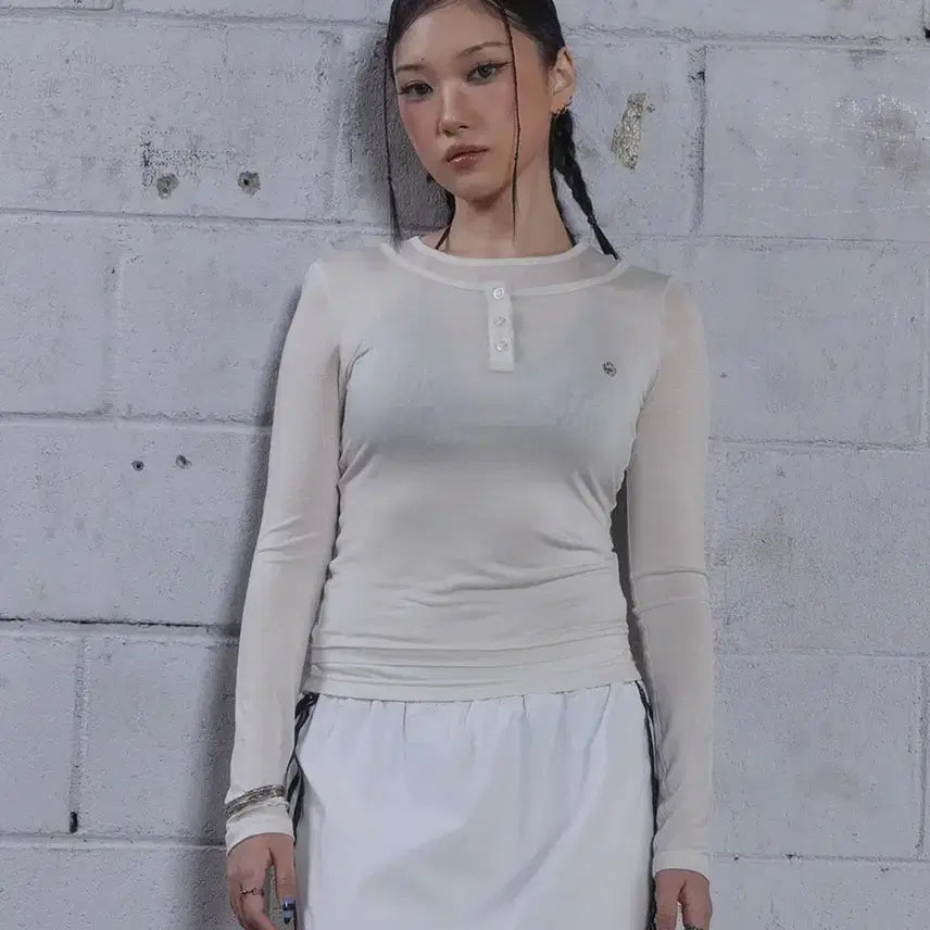 [BUNJANG] Diospyros Long Sleeve T-Shirt / [새상품]디오스피스 롱슬리브 티셔츠