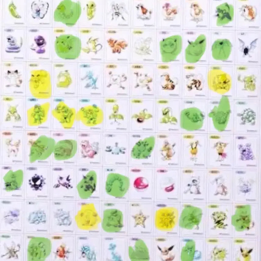[BUNJANG] Pokemon 30th Anniversary Sticker Collection / 포켓몬 30주년 띠부씰 교환/판매