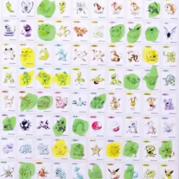 [BUNJANG] Pokemon 30th Anniversary Sticker Collection / 포켓몬 30주년 띠부씰 교환/판매