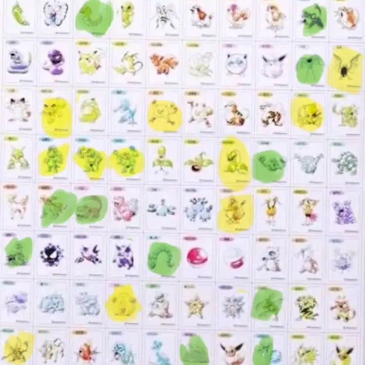 [BUNJANG] Pokemon 30th Anniversary Sticker Collection / 포켓몬 30주년 띠부씰 교환/판매